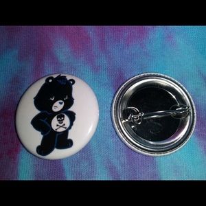 COPY - CARE BEAR PIN: BLACK CARE BEAR PIN